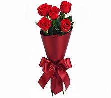 Букет 5 Красных роз Эдлесс Лав #REPLACE_PRED# Новый Уоян