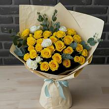 Букет цветов из:  Розы в Новый Уоян