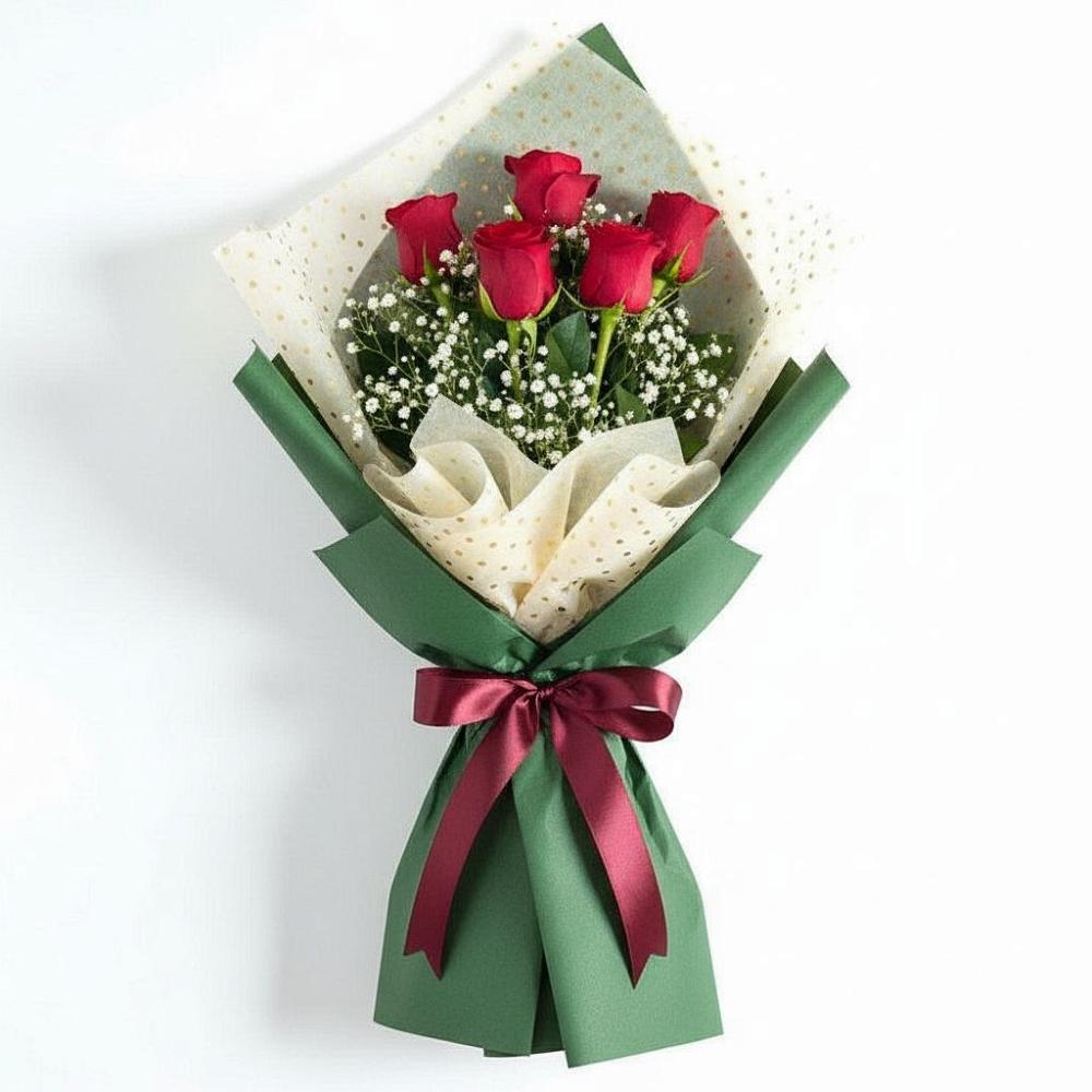 Букет цветов из: Розы в Новый Уоян