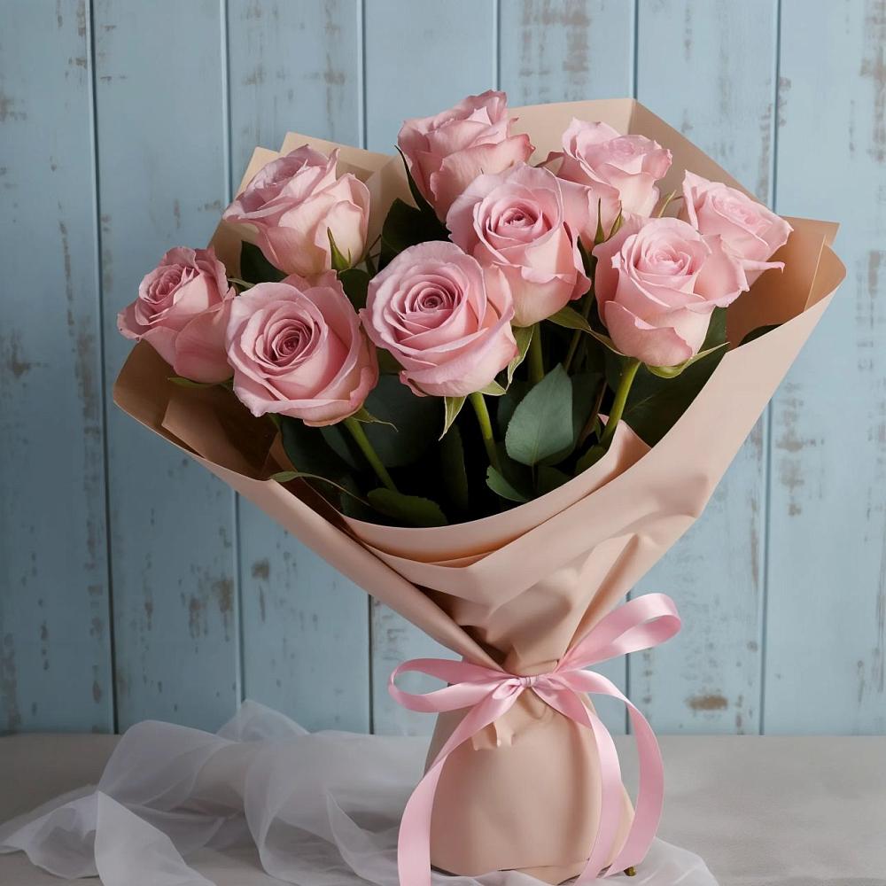 Букет цветов из: Розы в Новый Уоян