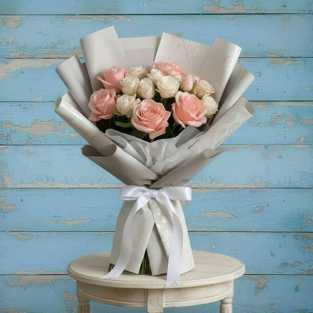 Букет цветов из: Розы в Новый Уоян