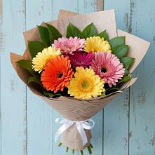 Букет цветов из:  Герберы в Новый Уоян