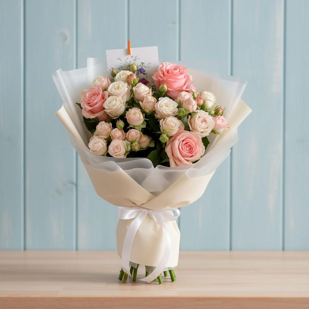 Букет цветов из: Розы в Новый Уоян