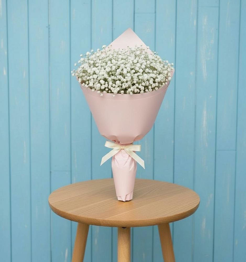 Букет цветов из: Гипсофила в Новый Уоян