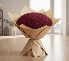 Букет 101 Красная роза в Новый Уоян