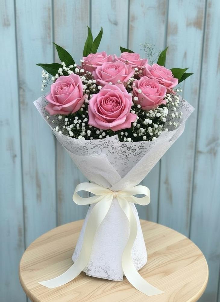 Букет цветов из: Розы в Новый Уоян