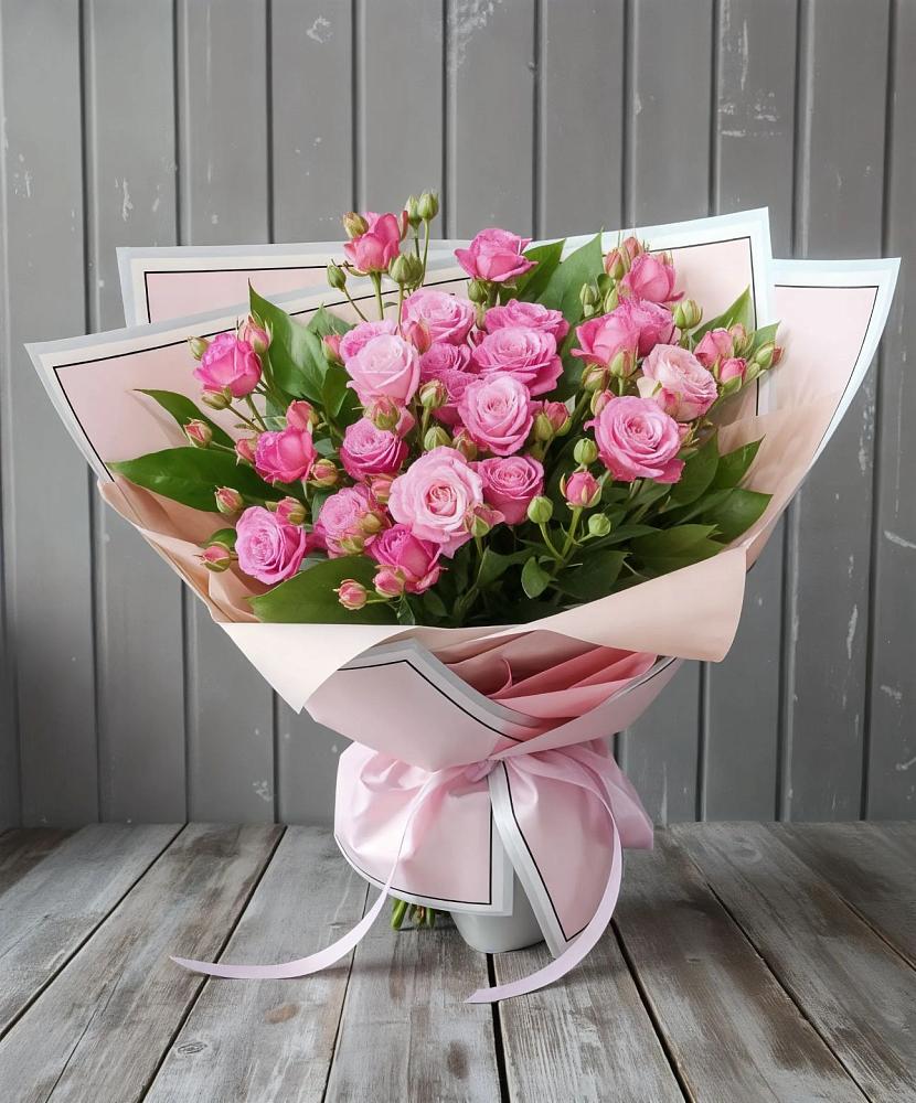 Букет Розовый кустик в Новый Уоян