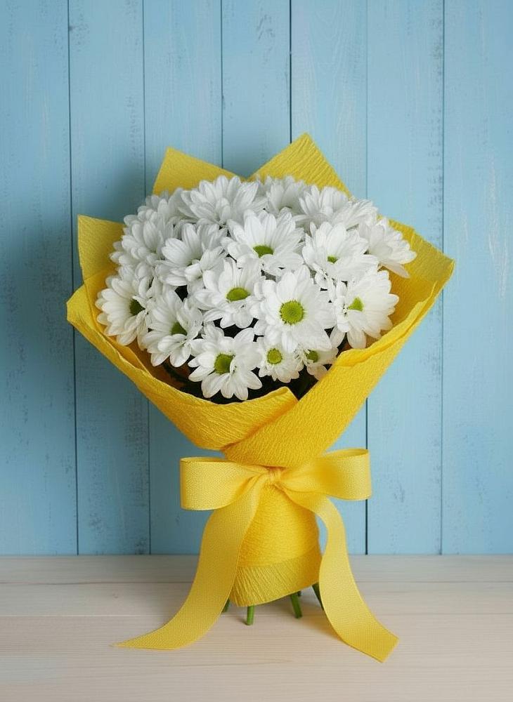 Букет цветов из: Хризантемы в Новый Уоян
