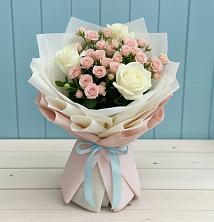 Букет цветов из:  Розы в Новый Уоян