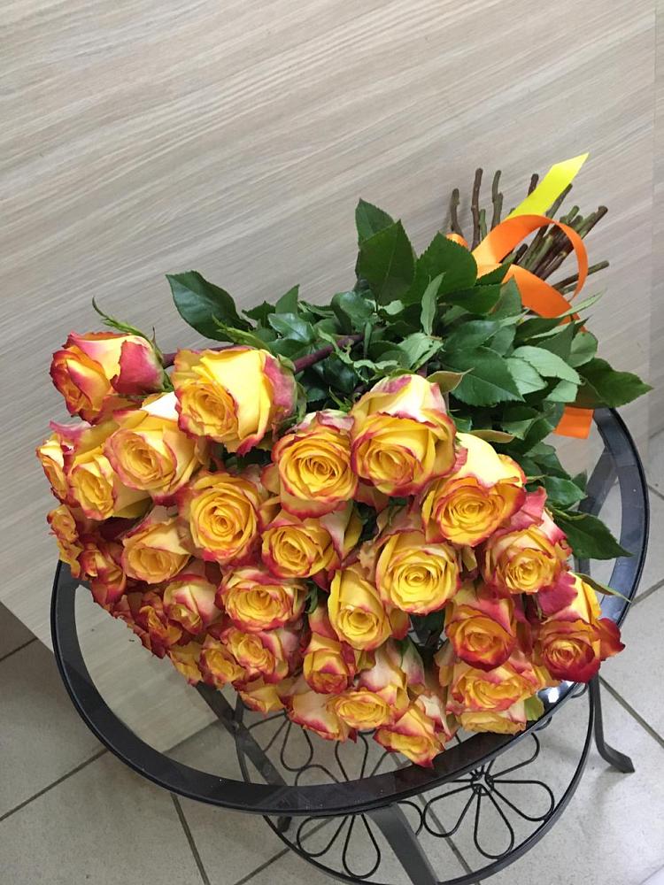 Букет Желтые розы в Новый Уоян