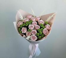 Букет цветов из:  Розы и Хризантемы в Новый Уоян