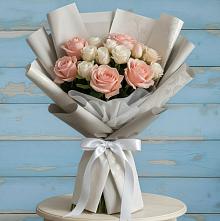 Букет цветов из:  Розы в Новый Уоян