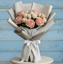 Букет цветов из:  Розы в Новый Уоян