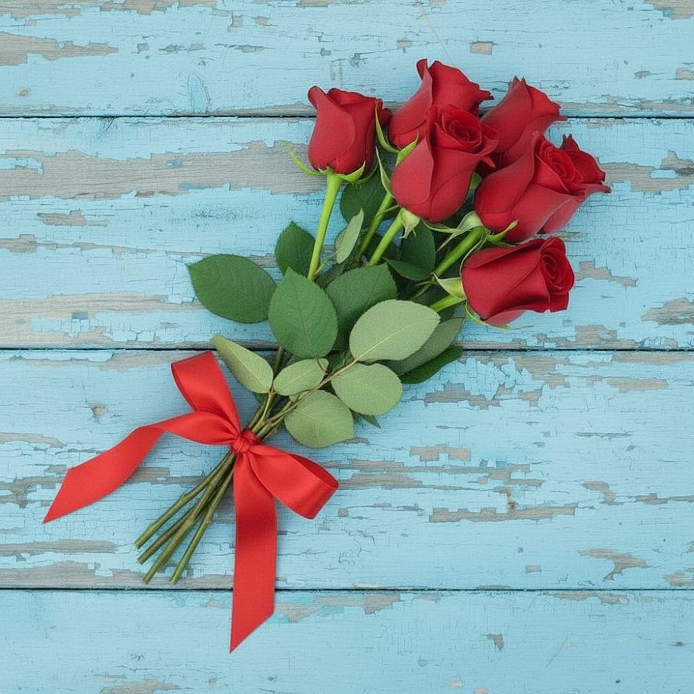 Букет Красные розы в Новый Уоян