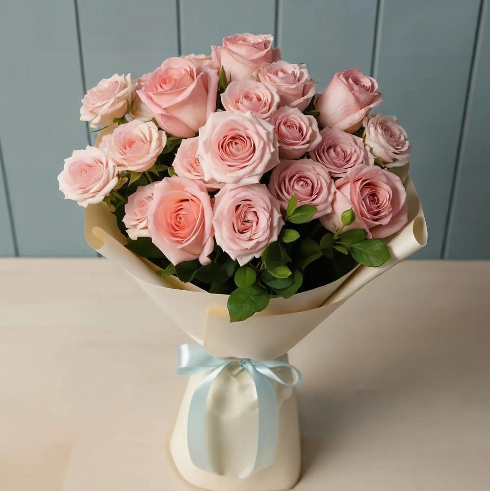 Букет Розовый шарм в Новый Уоян