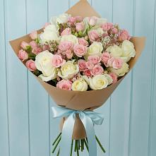 Букет цветов из:  Розы #REPLACE_PRED# Новый Уоян