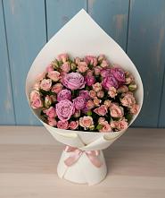 Букет цветов из:  Розы #REPLACE_PRED# Новый Уоян